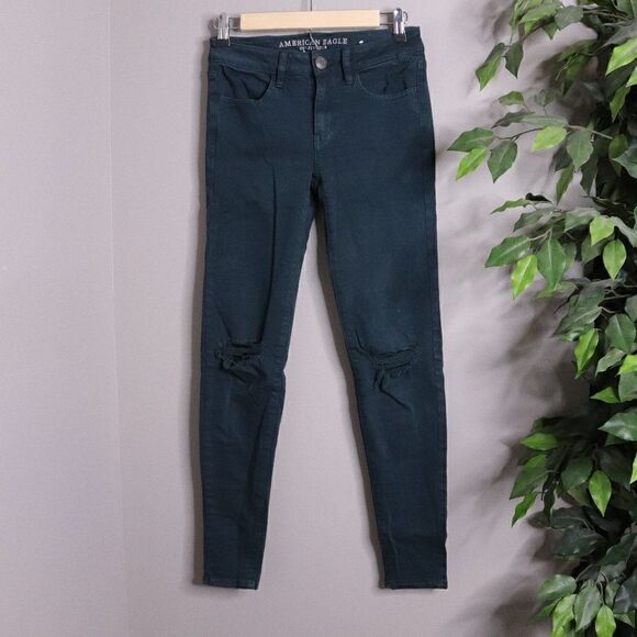 American Eagle | Distressed Jegging Jeans - Picture 1 of 7